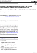 Cover page: Correction to: Myeloid‑specific deletion of chitinase‑3‑like 1 protein ameliorates murine diet‑induced steatohepatitis progression