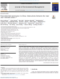 Cover page: Environmental governance in China: Interactions between the state and “nonstate actors”