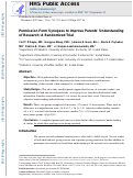 Cover page: Permission form synopses to improve parents’ understanding of research: a randomized trial