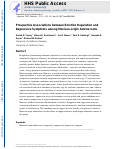 Cover page: Prospective Associations Between Emotion Regulation and Depressive Symptoms Among Mexican-Origin Adolescents