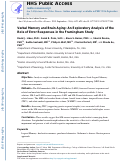 Cover page: Verbal Memory and Brain Aging