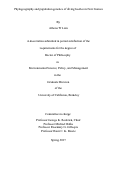 Cover page: Phylogeography and population genetics of diving beetles in New Guinea