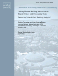 Cover page: Linking human-building interactions in shared offices with personality traits