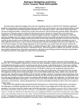 Cover page: Montana: Budgeting and Policy in the Treasure State, 2018 Update