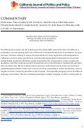 Cover page: Ensuring That Every Vote Counts: Protecting Historically Disenfranchised Communities’ Access to the Ballot During the COVID-19 Pandemic