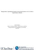 Cover page: Rising Resilience: Quantifying the Benefits of Nature-Based Solutions to Sea Level Rise in Imperial Beach, California