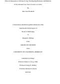 Cover page: Fitness Consequences of Group Living: Investigating Hormones and Behavior in the Colonial Tuco-Tuco <i>Ctenomys sociabilis</i>