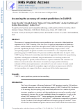 Cover page: Assessing the accuracy of contact predictions in CASP13