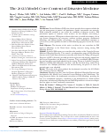 Cover page: The 2023 Model Core Content of Disaster Medicine.