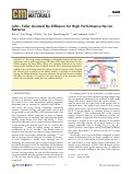 Cover page: Jahn–Teller Assisted Na Diffusion for High Performance Na Ion Batteries