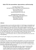 Cover page: Idaho FY22: Recommendations, Appropriations, and Partisanship