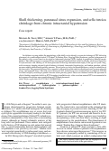 Cover page: Skull thickening, paranasal sinus expansion, and sella turcica shrinkage from chronic intracranial hypotension.