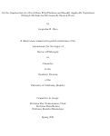 Cover page: On the Construction of a Novel Mean Field Platform and Broadly Applicable Variational Principle Methods for Electronically Excited States