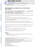 Cover page: Supplemental Nutrition Assistance Program Participation and Health Care Use in Older Adults : A Cohort Study.