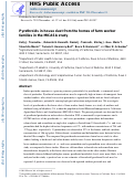 Cover page: Pyrethroids in house dust from the homes of farm worker families in the MICASA study