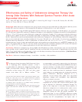 Cover page: Effectiveness and Safety of Aldosterone Antagonist Therapy Use Among Older Patients With Reduced Ejection Fraction After Acute Myocardial Infarction