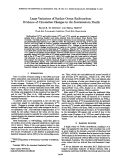 Cover page: Large variations of surface ocean radiocarbon: Evidence of circulation changes in the southwestern Pacific