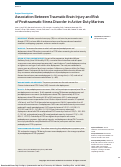 Cover page: Association Between Traumatic Brain Injury and Risk of Posttraumatic Stress Disorder in Active-Duty Marines