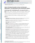 Cover page: Impact of Sustained Synovitis on Knee Joint Structural Degeneration: 4‐Year MRI Data from the Osteoarthritis Initiative