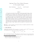 Cover page: Analyzing Tensor Power Method Dynamics in Overcomplete Regime