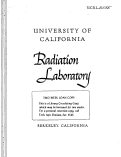 Cover page: SOME PILE NEUTRON CROSS SECTIONS OF ISOTOPES OF AMERI-CIUM, BERKELIUM, CALIFORNIUM, AND ELEMENT 99