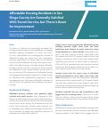 Cover page: Affordable Housing Residents in San Diego County Are Generally Satisfied With Transit Service, but There is Room for Improvement