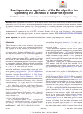 Cover page: Development and Application of the Bat Algorithm for Optimizing the Operation of Reservoir Systems