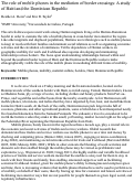 Cover page: The role of mobile phones in the mediation of border crossings: A study of Haiti and the Dominican Republic