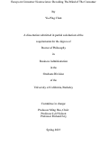 Cover page: Essays on Consumer Neuroscience: Decoding The Mind of The Consumer