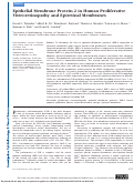 Cover page: Epithelial Membrane Protein-2 in Human Proliferative Vitreoretinopathy and Epiretinal Membranes.