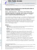 Cover page: Neuropsychological Impairment in Acute HIV and the Effect of Immediate Antiretroviral Therapy