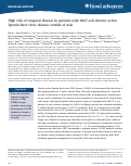 Cover page: High risk of relapsed disease in patients with NK/T cell chronic active Epstein-Barr virus disease outside of Asia