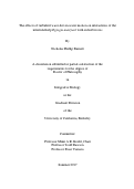 Cover page: The effects of turbulent wave-driven water motion on interactions of the intertidal kelp Egregia menziesii with its herbivores