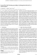 Cover page: Larsen B Ice Shelf rheology preceding its disintegration inferred by a control method