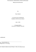 Cover page: The Autonomous Administration of North and East Syria: Background and Outcomes