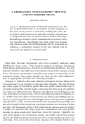 Cover page: A General Nonparametric Test for Lattice-Ordered Means