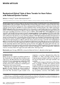 Cover page: Randomized Clinical Trials of Gene Transfer for Heart Failure with Reduced Ejection Fraction