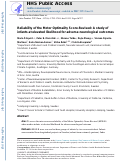 Cover page: Reliability of the Motor Optimality Score‐Revised: A study of infants at elevated likelihood for adverse neurological outcomes