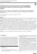 Cover page: Association between early recurrences of atrial tachyarrhythmias and long-term outcomes in patients after repeat atrial fibrillation ablation