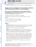 Cover page: Implementation and Operational Research