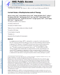 Cover page: Current Status of Radiopharmaceutical Therapy.