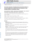 Cover page: Economic evaluation of quality improvement interventions to prevent catheter-associated urinary tract infections in the hospital setting: a systematic review.