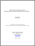 Cover page: 2003 California Establishment Survey: Preliminary Results on Employer Based Healthcare Reform