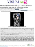 Cover page: Intramural Hematoma with Type B Aortic Dissection