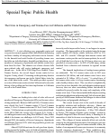 Cover page: The Crisis in Emergency and Trauma Care in California and the United States