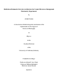 Cover page: Multichroic Bolometric Detector Architecture for Cosmic Microwave Background Polarimetry Experiments