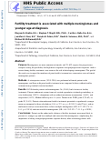 Cover page: Fertility treatment is associated with multiple meningiomas and younger age at diagnosis