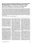 Cover page: Biodegradation of sorbed chemicals in soil.