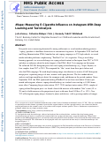 Cover page: #Vape: Measuring E-Cigarette Influence on Instagram With Deep Learning and Text Analysis