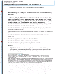 Cover page: Neurobiology of subtypes of trichotillomania and skin picking disorder